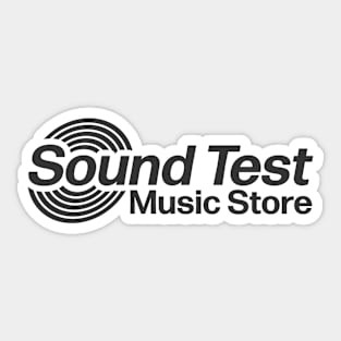 Sound Test Music Store Sticker